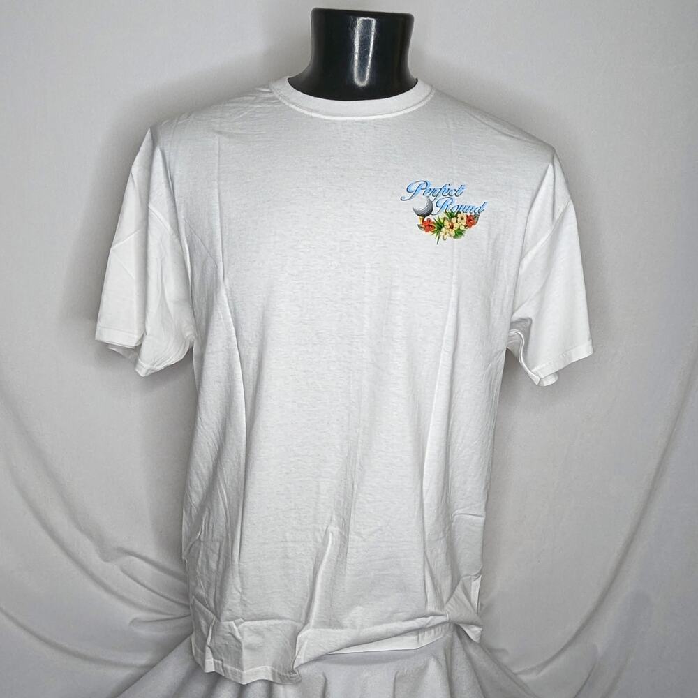 Croft & Barrow Men's Short Sleeve Graphic TShirt White Large